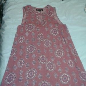 Living Doll Swing Dress Mauve Size Medium